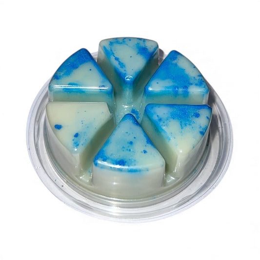 Frosted Eucalyptus Wax Pot