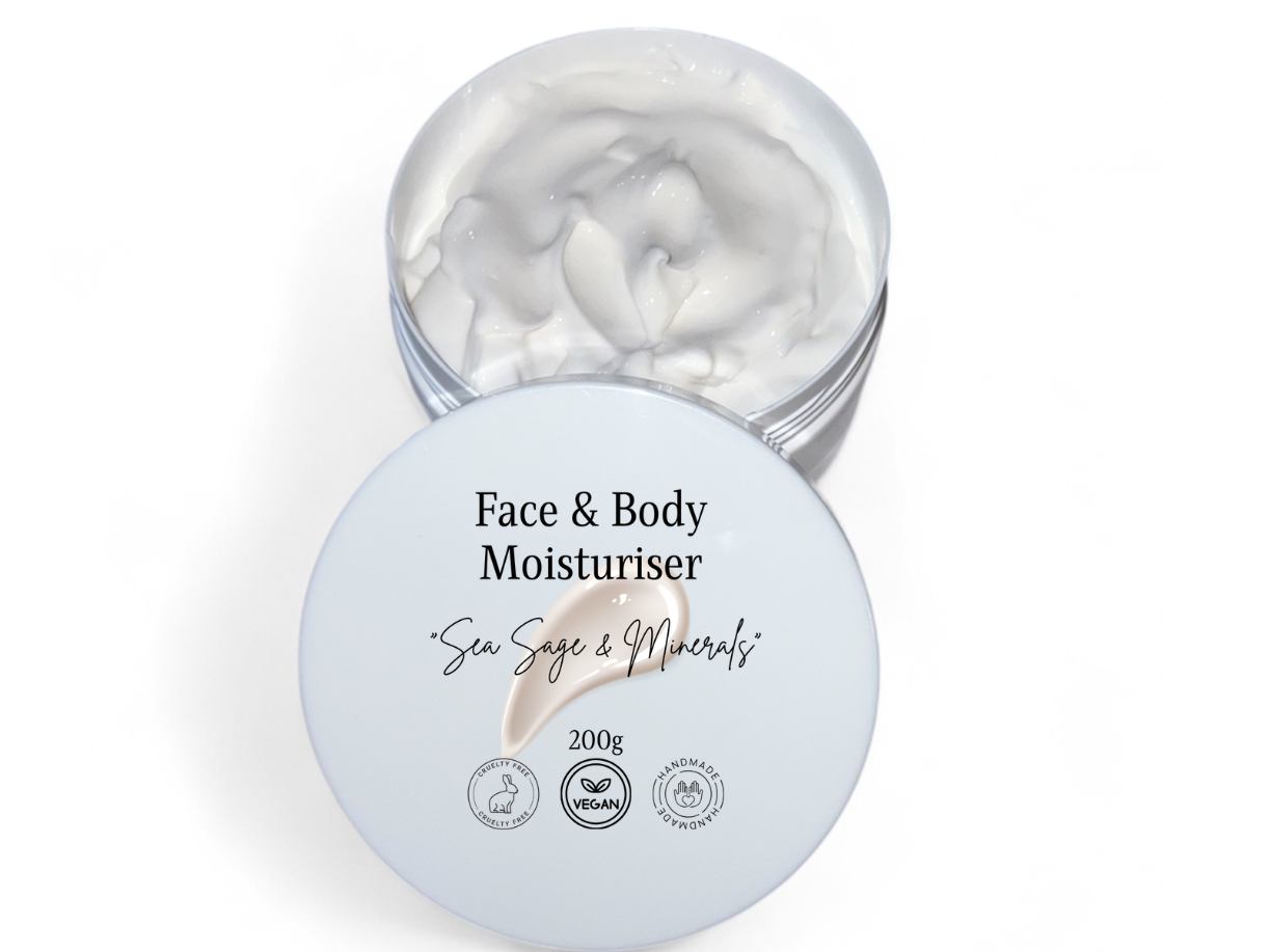 Face & Body Moisturiser - Sea Sage & Minerals