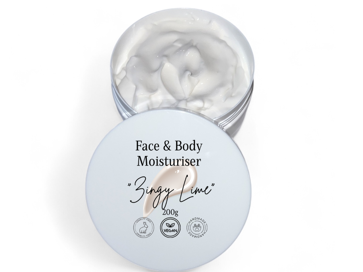 Face & Body Moisturiser - Zingy Lime